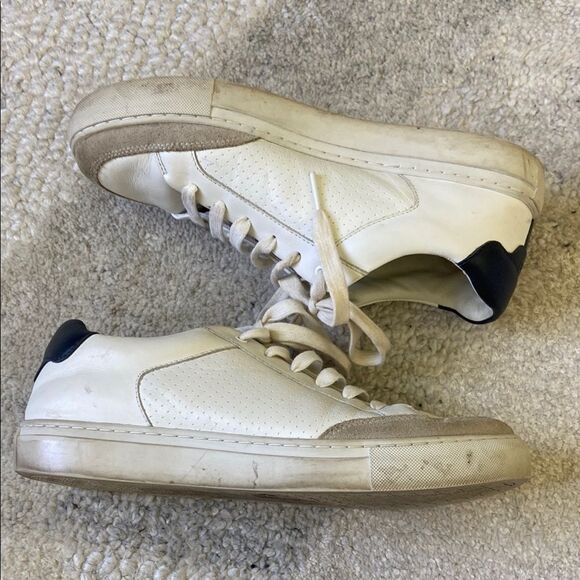 🎄3 for $25🎄 Reiss Ashley Leather Low Top Sneakers - Picture 12 of 12
